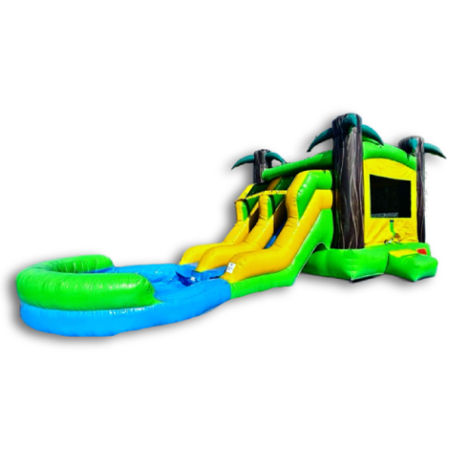 Tropical Combo Inflatable Bouncer rental
